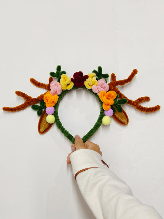 Antler Wreath Headband DIY Kit