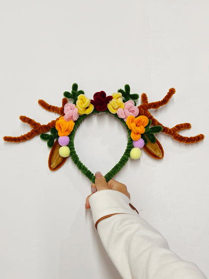 Antler Wreath Headband
