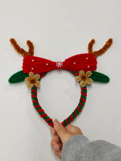Christmas Reindeer Bow Headband DIY Kit