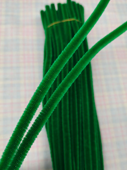 Green-tone Pipe Cleaners 100 Pieces 12 inch