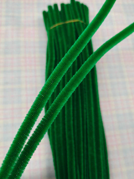 Green-tone Pipe Cleaners 100 Pieces 12 inch