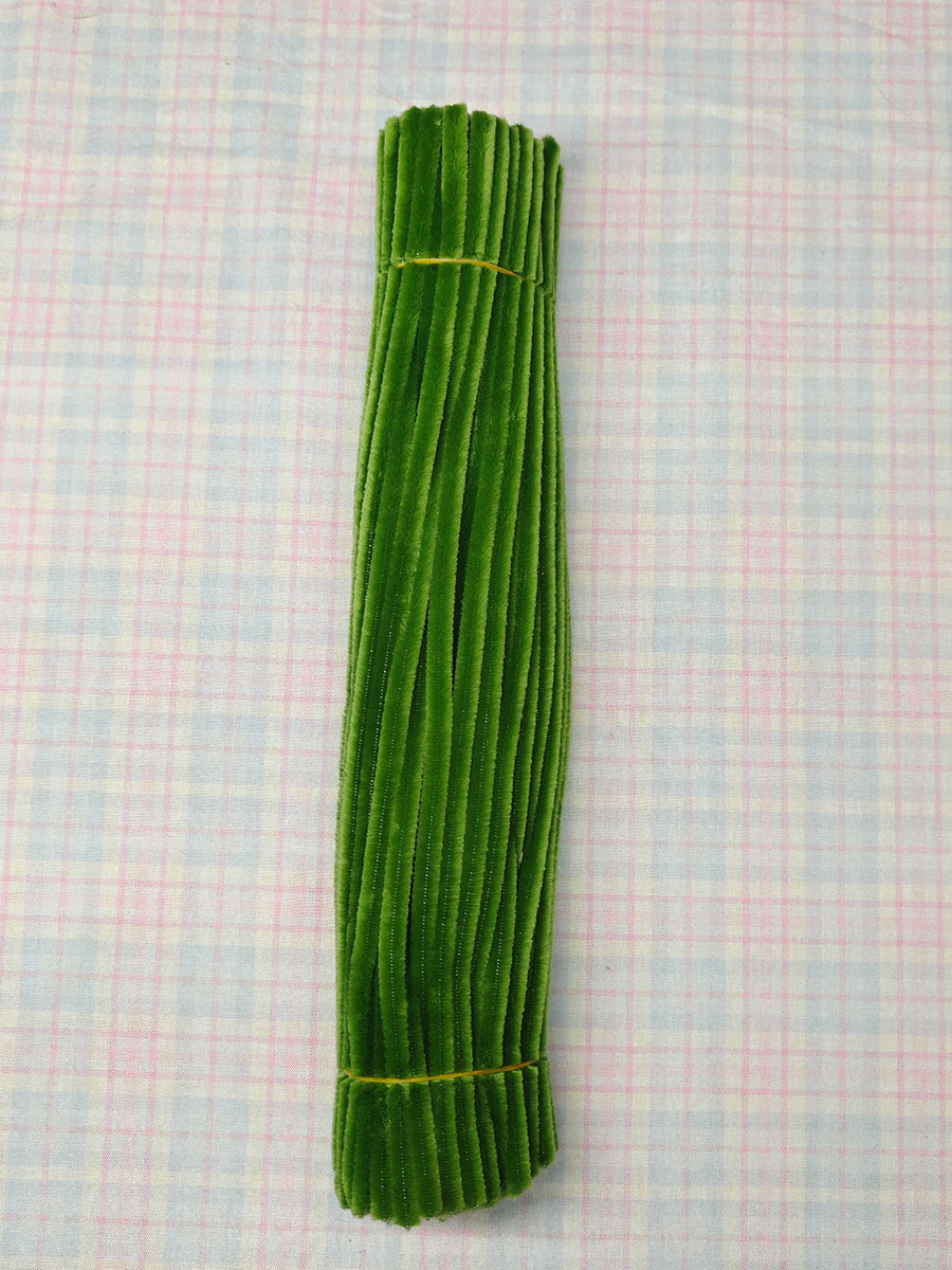 Green-tone Pipe Cleaners 100 Pieces 12 inch