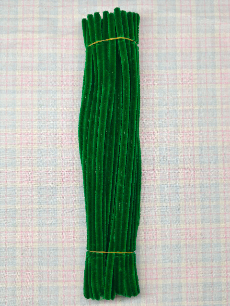 Green-tone Pipe Cleaners 100 Pieces 12 inch