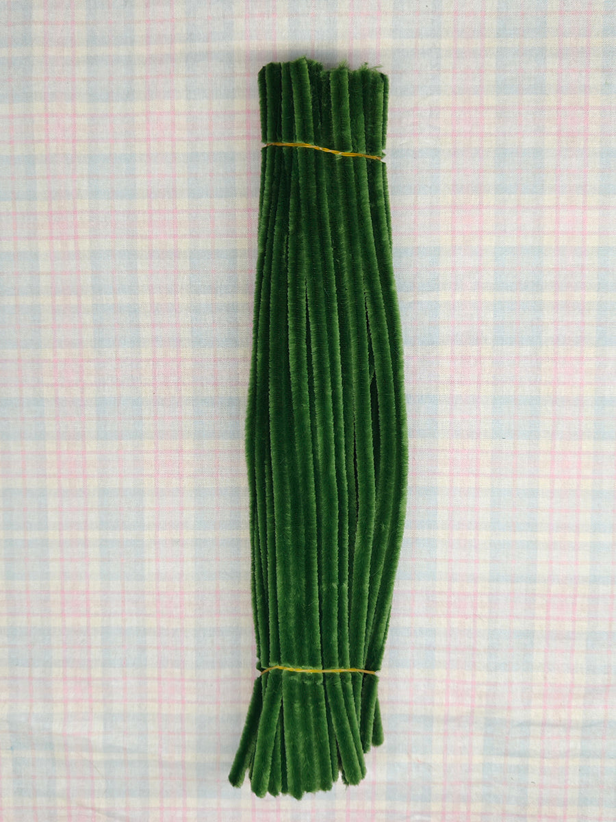 Green-tone Pipe Cleaners 100 Pieces 12 inch