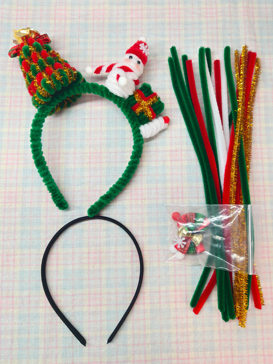 Christmas Snowman Headband DIY Kit